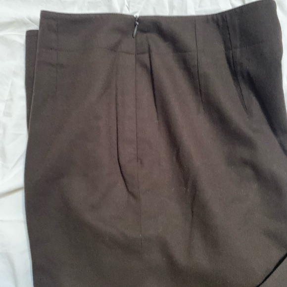 Talbots Brown stretch wool fully lined pants - Picture 2 of 6